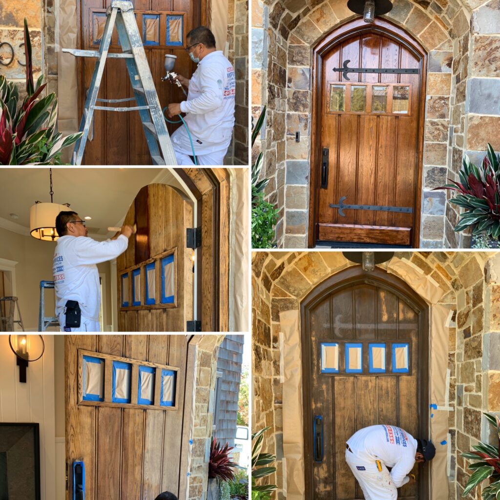 Front Door Painting Contractor Services